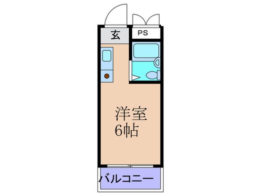 間取図 シティプラザ海老江