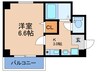 サ－ペント中津 1Kの間取り