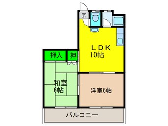 間取図 高砂マンション