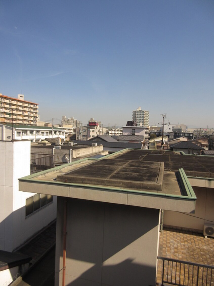 室内からの展望 高砂マンション