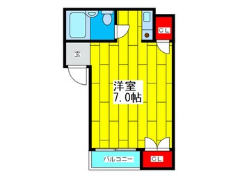 間取図 パナハイツ朝潮