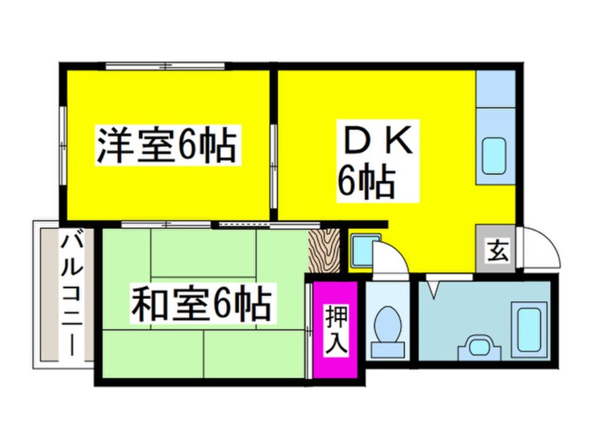 間取図 アネックスミラ