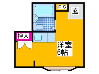 間取図 コスモハイム