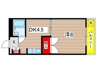 間取図 グリーンヴィレッジ