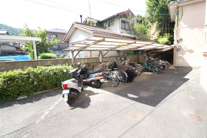 バイク置き場 グリーンヴィレッジ