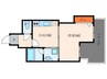 雅　綾小路 1DKの間取り