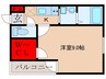 フジパレス淡路北 1Kの間取り
