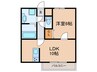 Pearl Annex 1LDKの間取り