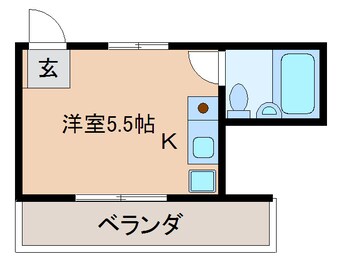 間取図 リベラ－ル美園