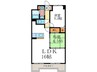 グランビュ－葛野 2LDKの間取り