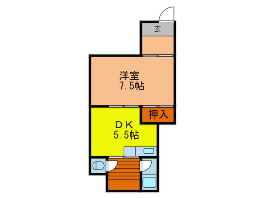 間取図 タツミハウス