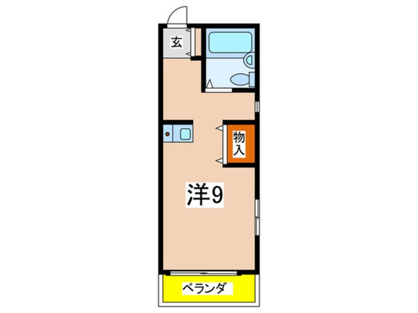 間取図 ハイツコメット