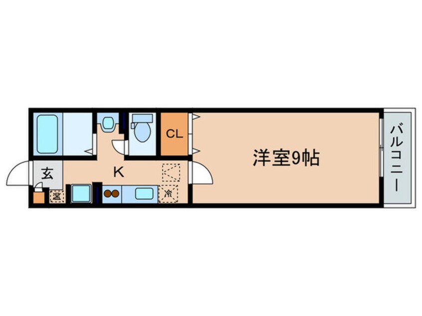 間取図 メゾンボナ－ル