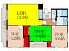 ベル・クオーレ上池田 3LDKの間取り