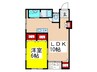 ベアーコーポ 1LDKの間取り