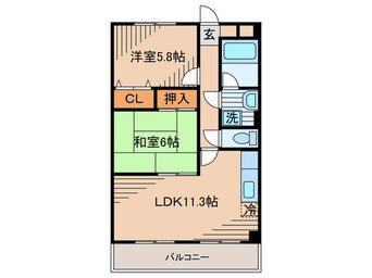 間取図 フォルテ神田南