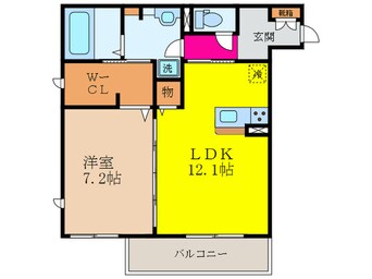 間取図 ﾗﾐｰｾﾝﾄ