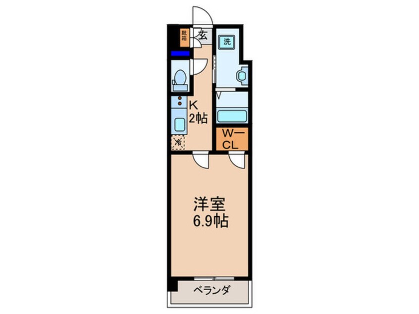 間取図 プラシード京都