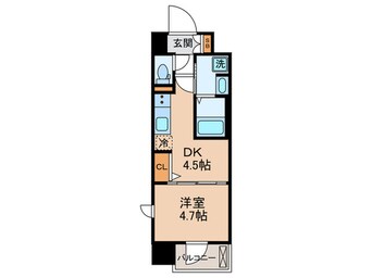間取図 プラシード京都