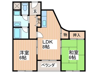 間取図 グランド－ル１番館