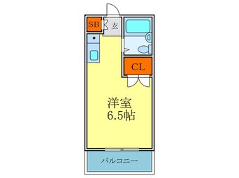 間取図 カルム共栄