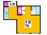 ＮＫシャト－ 1Rの間取り