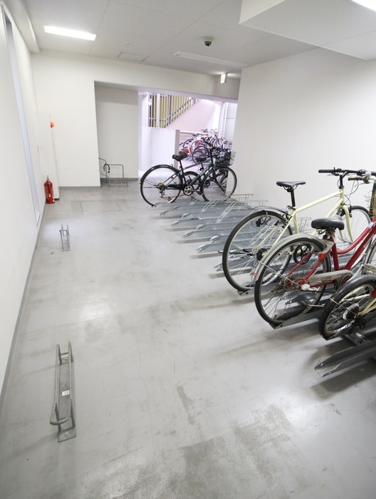 駐輪場 レインボーコート谷町五