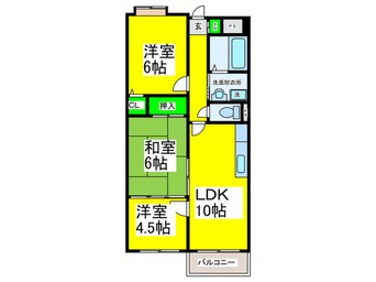 間取図 ルミネ羽衣