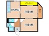 Ys COURT 2DKの間取り