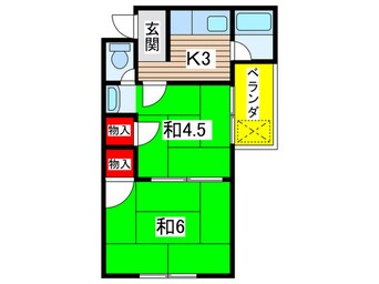 間取図 いしはらマンション