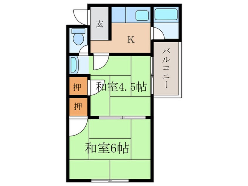 間取図 いしはらマンション