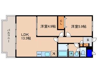 間取図 グリーンメゾン白鳥