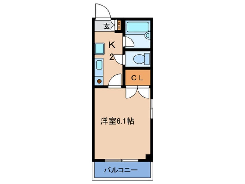 間取図 パル中津