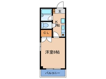 間取図 パル中津