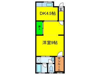 間取図 高槻ハイツ