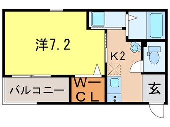 間取図 ハイツミリカⅢ