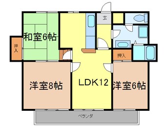 間取図 ラ・フォーレ夙川