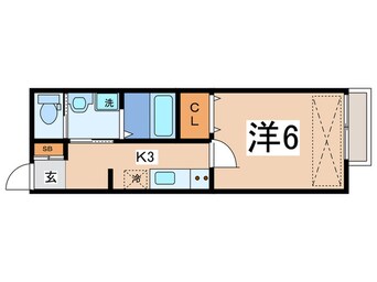 間取図 ハイツ雅