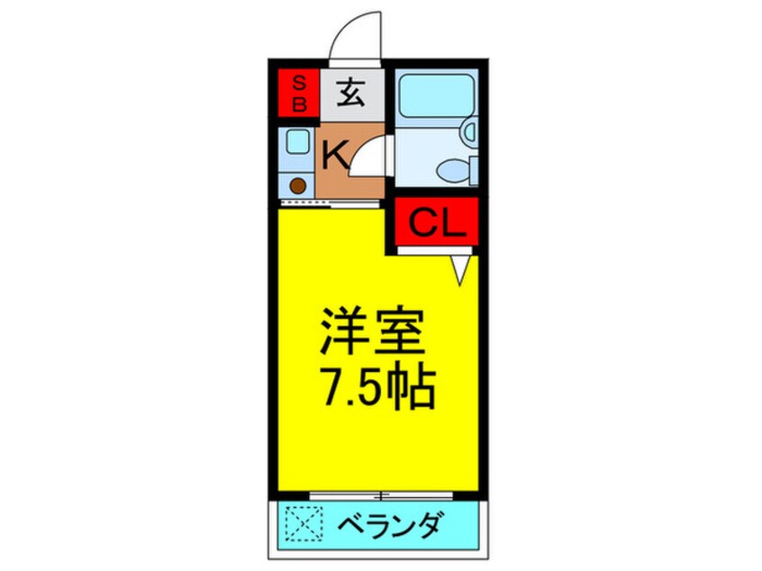 間取図 エム・ケイ３枚方公園