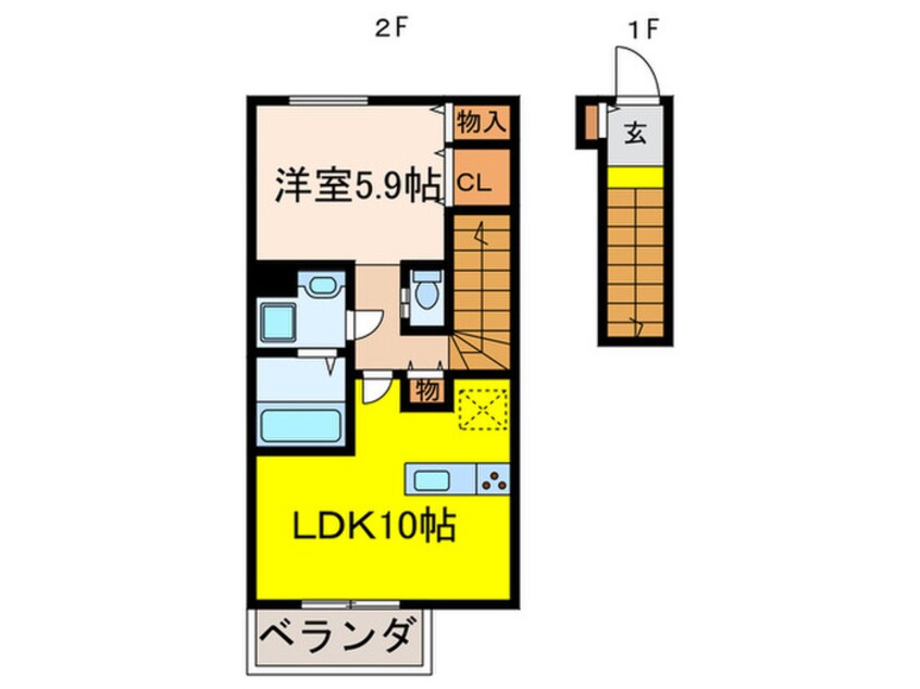 間取図 プランドール