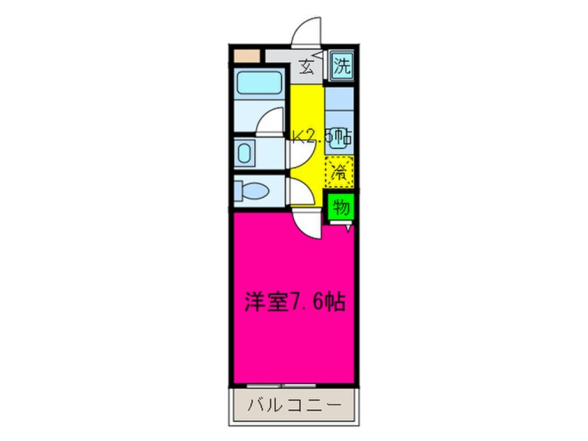 間取図 モンテテ－ル額原