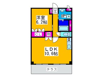 間取図 ガ－デンヒルズⅡ