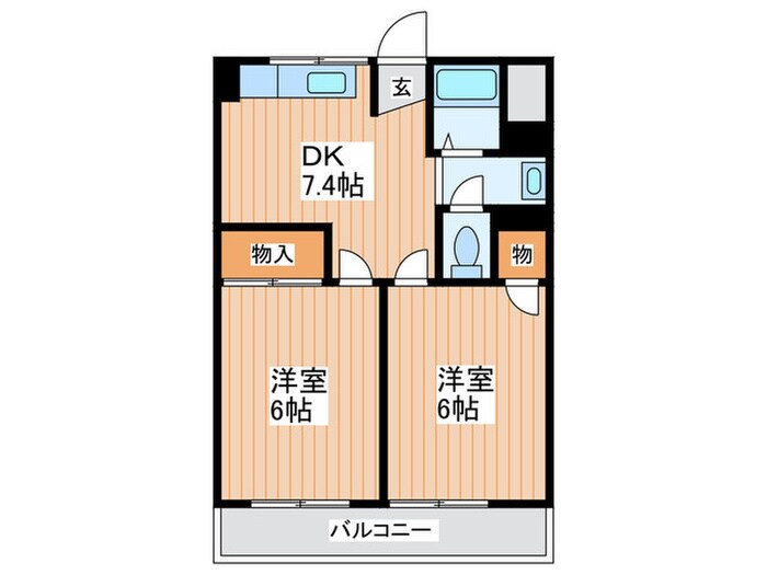 間取り図 レジデンス東門真