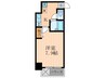 CITY SPIRE烏丸御池 1Kの間取り