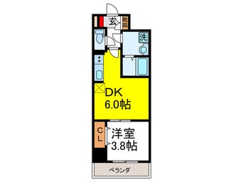 間取図 ウインズコート緑地パーク