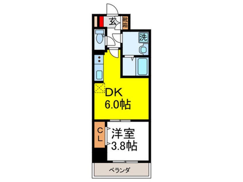 間取図 ウインズコート緑地パーク