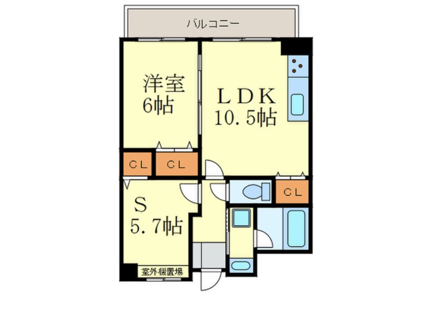 間取図 ベリエ茶五