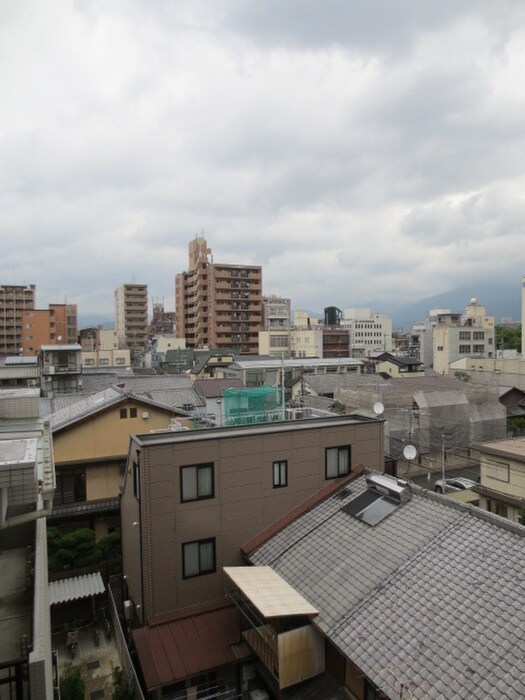 室内からの展望 ベリエ茶五