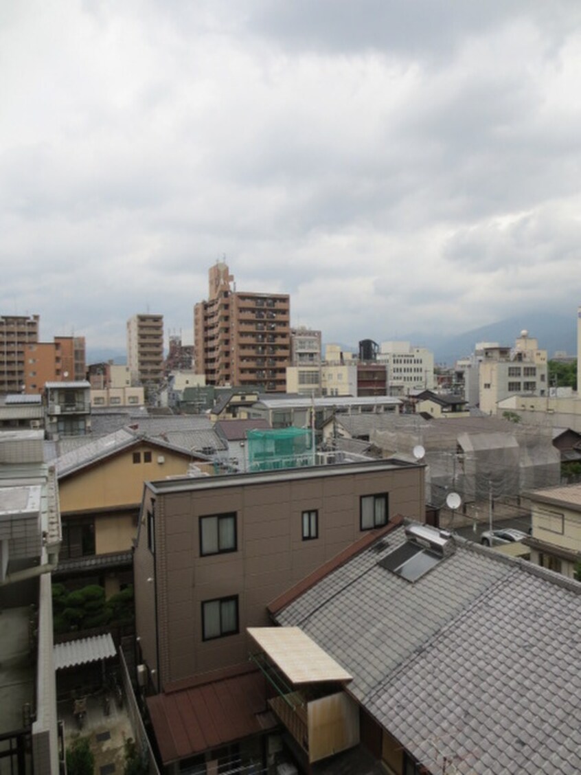室内からの展望 ベリエ茶五
