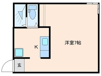 間取図 カサ・デ・ソ－ラ四条